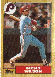 1987 Topps Baseball Cards      097      Glenn Wilson